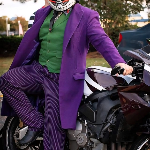 Joker Costume Adult Men's Large